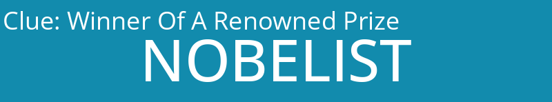 Winner Of A Renowned Prize