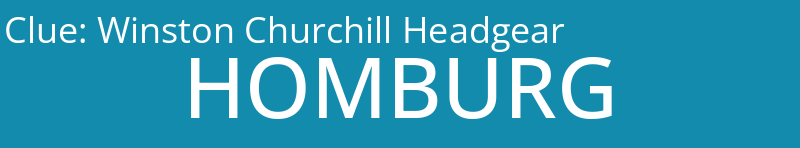 Winston Churchill Headgear