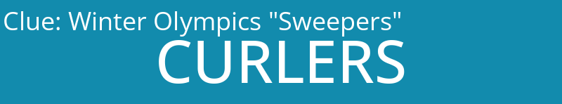 Winter Olympics "Sweepers"