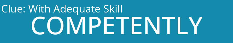 With Adequate Skill