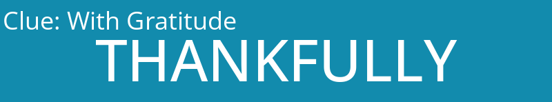 With Gratitude
