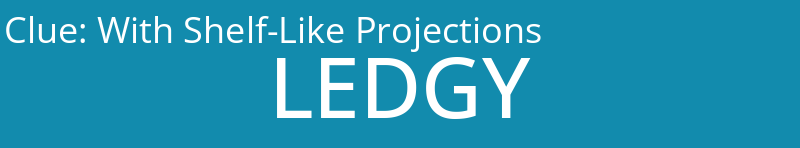 With Shelf-Like Projections