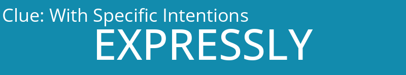 With Specific Intentions
