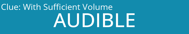 With Sufficient Volume