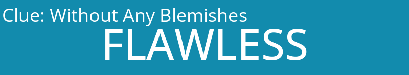 Without Any Blemishes