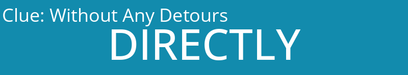 Without Any Detours