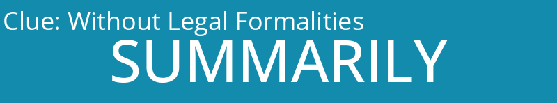 Without Legal Formalities