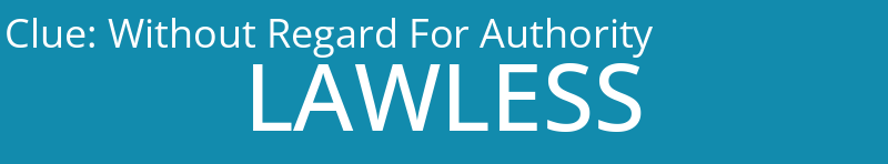 Without Regard For Authority