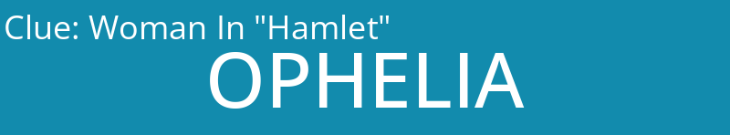 Woman In "Hamlet"
