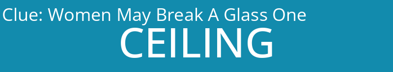 Women May Break A Glass One