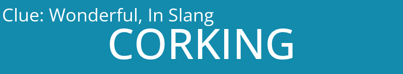 Wonderful, In Slang
