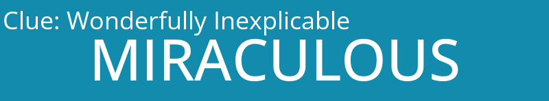 Wonderfully Inexplicable