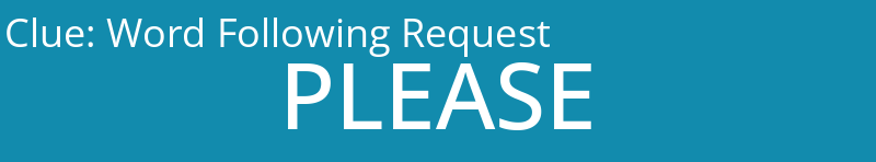 Word Following Request