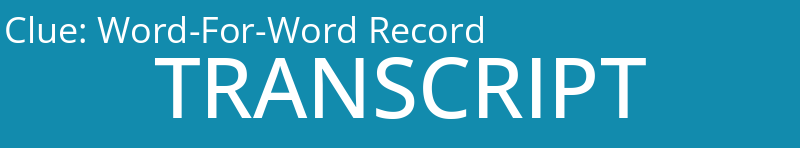 Word-For-Word Record
