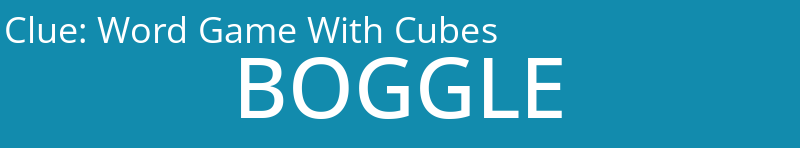 Word Game With Cubes 