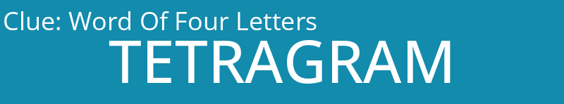 Word Of Four Letters