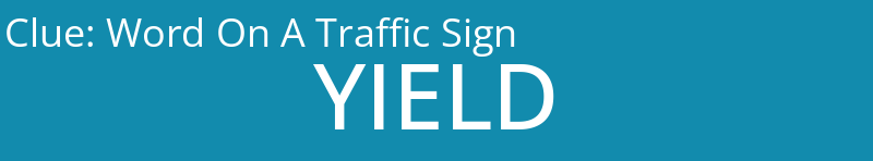 Word On A Traffic Sign