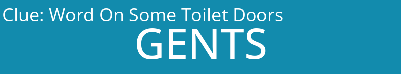 Word On Some Toilet Doors