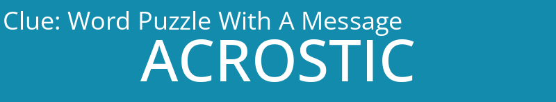 Word Puzzle With A Message