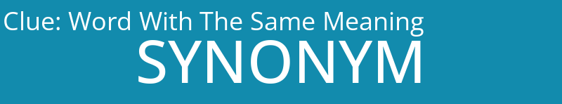 Word With The Same Meaning