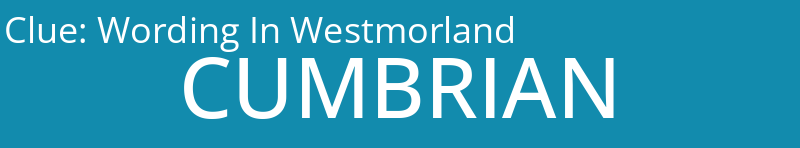 Wording In Westmorland