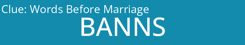 Words Before Marriage