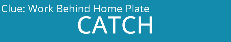 Work Behind Home Plate