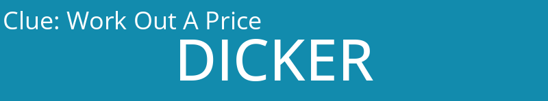 Work Out A Price