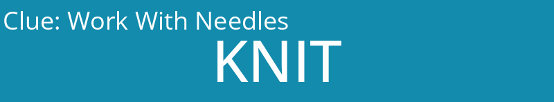 Work With Needles
