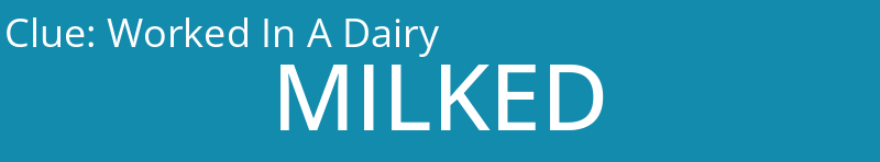 Worked In A Dairy