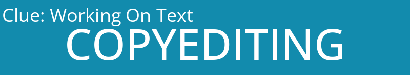 Working On Text