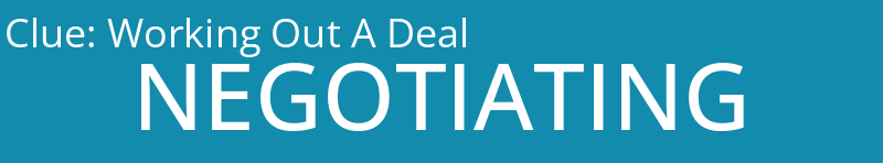 Working Out A Deal