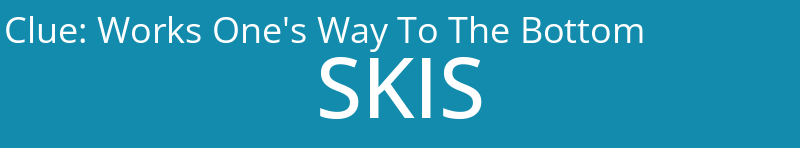 Works One's Way To The Bottom