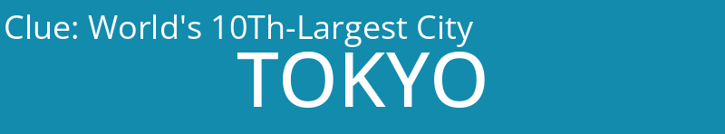 World's 10Th-Largest City