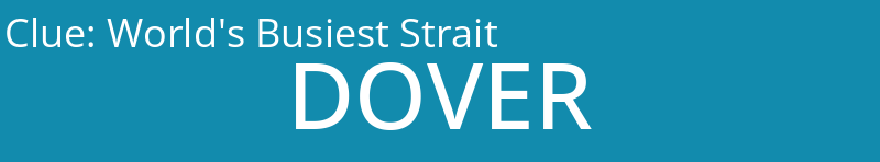 World's Busiest Strait