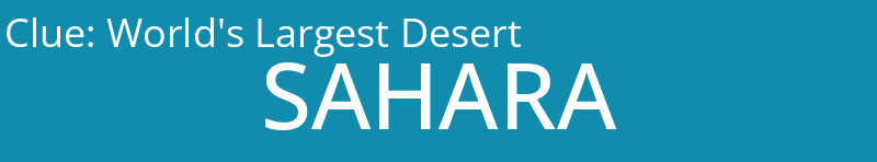 World's Largest Desert
