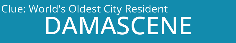 World's Oldest City Resident