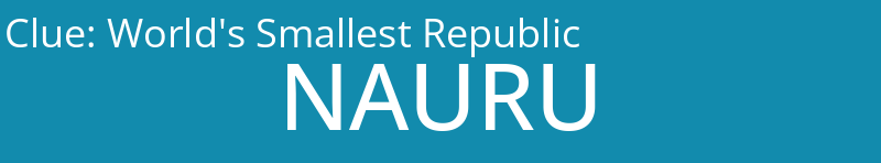 World's Smallest Republic
