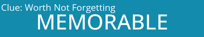 Worth Not Forgetting