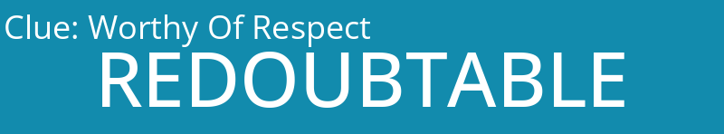 Worthy Of Respect