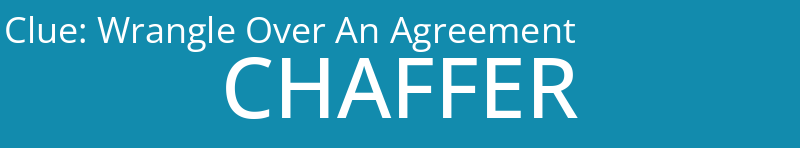 Wrangle Over An Agreement
