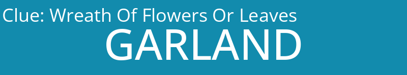 Wreath Of Flowers Or Leaves