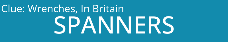 Wrenches, In Britain