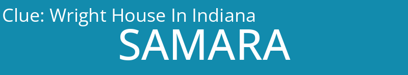 Wright House In Indiana