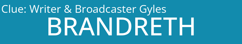 Writer & Broadcaster Gyles