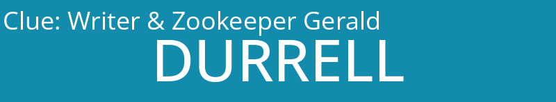 Writer & Zookeeper Gerald