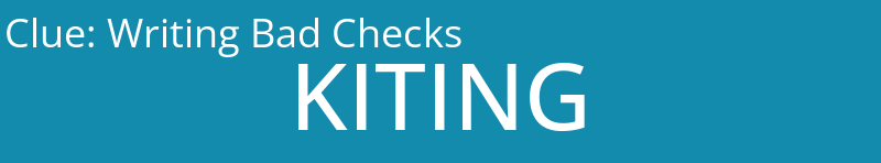 Writing Bad Checks