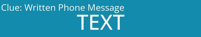 Written Phone Message