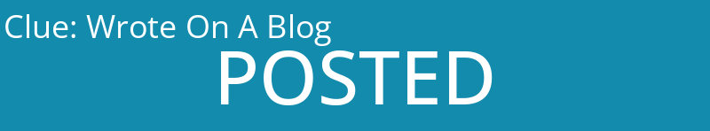 Wrote On A Blog