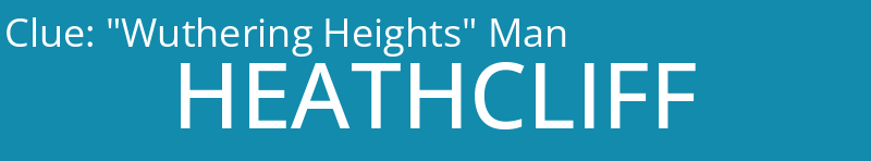 "Wuthering Heights" Man